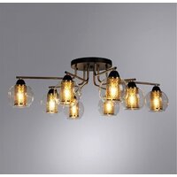 Люстра средней высоты Arte Lamp Manchester A7045PL-8BK - Превью изображения №2 — Интернет-магазин Time-Shop