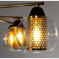 Люстра средней высоты Arte Lamp Manchester A7045PL-8BK - Превью изображения №3 — Интернет-магазин Time-Shop