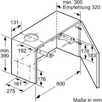 Кухонная вытяжка Bosch Serie 2 DFL063W57 - Превью изображения №9 — Интернет-магазин Time-Shop