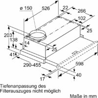 Кухонная вытяжка Bosch Serie 2 DFL063W57 - Превью изображения №11 — Интернет-магазин Time-Shop