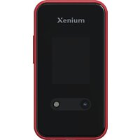 Кнопочный телефон Xenium X680 (красный) - Превью изображения №3 — Интернет-магазин Time-Shop