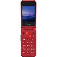 Кнопочный телефон Xenium X680 (красный) - Превью изображения №2 — Интернет-магазин Time-Shop
