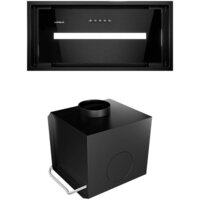 Кухонная вытяжка Lanilia Lamezo 60.1 Black + Turbina TW 2.1 - Превью изображения №4 — Интернет-магазин Time-Shop