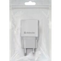 Сетевое зарядное Defender EPA-10 (белый) - Превью изображения №3 — Интернет-магазин Time-Shop