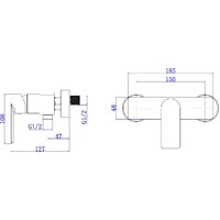 Смеситель AV Engineering AVLES5-BW0 - Превью изображения №2 — Интернет-магазин Time-Shop