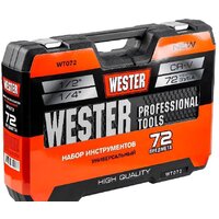 Универсальный набор инструментов Wester WT072 (72 предмета) - Превью изображения №13 — Интернет-магазин Time-Shop