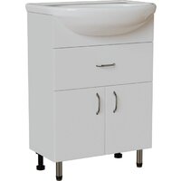  Mixline Тумба под умывальник Мистраль-60 556883 + Уют 60 - Превью изображения №2 — Интернет-магазин Time-Shop