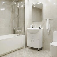  Mixline Тумба под умывальник Мистраль-60 556883 + Уют 60 - Превью изображения №4 — Интернет-магазин Time-Shop