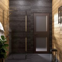 Душевой уголок Triton Каппа Хром А1 90х90 без поддона (прозрачное стекло) - Превью изображения №4 — Интернет-магазин Time-Shop