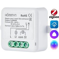Реле Hommyn zigbee 1 канал RLZBNN01 (без нейтрали) - Превью изображения №12 — Интернет-магазин Time-Shop