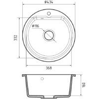 Кухонная мойка Reflexion Start RX0844WH - Превью изображения №7 — Интернет-магазин Time-Shop
