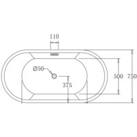 Ванна BelBagno BB70 150x75 - Превью изображения №3 — Интернет-магазин Time-Shop