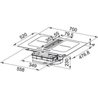 Варочная панель Franke Smart 2gether Black Lines FSM 7081 HI 340.0705.229 - Превью изображения №5 — Интернет-магазин Time-Shop