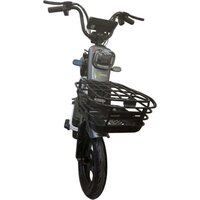 Электроскутер NOVA EC02 (серый, без цепи) - Превью изображения №2 — Интернет-магазин Time-Shop