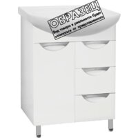  Style Line Тумба под умывальник Жасмин 70 3 ящика (для классической раковины) - Превью изображения №1 — Интернет-магазин Time-Shop