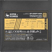 Блок питания Super Flower Leadex III Gold Up ATX 3.1 650W SF-650F14GE - Превью изображения №4 — Интернет-магазин Time-Shop