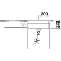 Кухонная мойка Blanco Etagon 6 (темная скала) 524540 - Превью изображения №4 — Интернет-магазин Time-Shop