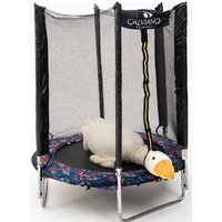 Батут Calviano Smile 140 см-4.5FT с внешней сеткой складной - Превью изображения №5 — Интернет-магазин Time-Shop