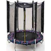 Батут Calviano Smile 140 см-4.5FT с внешней сеткой складной - Превью изображения №3 — Интернет-магазин Time-Shop