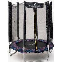 Батут Calviano Smile 140 см-4.5FT с внешней сеткой складной - Превью изображения №2 — Интернет-магазин Time-Shop