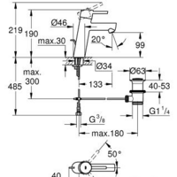 Смеситель Grohe Concetto [23450001] - Превью изображения №2 — Интернет-магазин Time-Shop