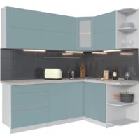 Интерлиния Мила Матте 1.5x2.1 А правая (океан-океан-травертин серый)