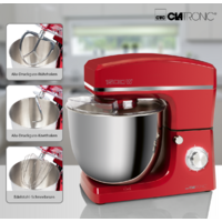 Планетарный миксер Clatronic KM 3765 (красный) - Превью изображения №2 — Интернет-магазин Time-Shop