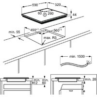 Варочная панель Electrolux EIV64440BS - Превью изображения №3 — Интернет-магазин Time-Shop