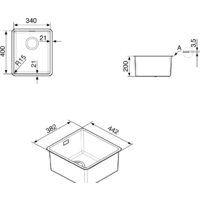 Кухонная мойка Smeg VSTR34CUX - Превью изображения №2 — Интернет-магазин Time-Shop