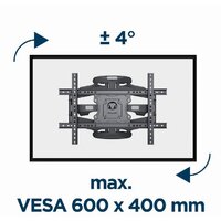Кронштейн для телевизора Gembird WM-75ST-01 - Превью изображения №5 — Интернет-магазин Time-Shop
