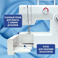 Электромеханическая швейная машина Sundays Home SH-2121 - Превью изображения №9 — Интернет-магазин Time-Shop