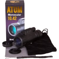 Монокуляр Levenhuk Atom 10x42 (черный) - Превью изображения №8 — Интернет-магазин Time-Shop