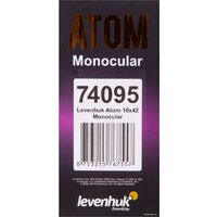 Монокуляр Levenhuk Atom 10x42 (черный) - Превью изображения №15 — Интернет-магазин Time-Shop