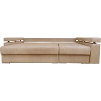 Угловой диван Bobrovmebel Мадрид правый (микровелюр симпл 42 бежевый) - Превью изображения №3 — Интернет-магазин Time-Shop