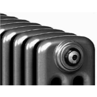 Стальной трубчатый радиатор Rifar Tubog 2180-09-D1 (нижнее подключение, антрацит) - Превью изображения №4 — Интернет-магазин Time-Shop