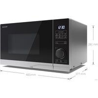 Микроволновая печь Sharp YC-PS234AE-S - Превью изображения №5 — Интернет-магазин Time-Shop
