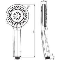 Смеситель Deante Arnika Nero BQA N13M - Превью изображения №5 — Интернет-магазин Time-Shop