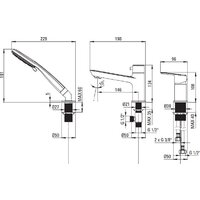 Смеситель Deante Arnika Nero BQA N13M - Превью изображения №4 — Интернет-магазин Time-Shop