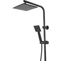 Душевая система  Rea Bravo REA-P0636 (черный) - Превью изображения №4 — Интернет-магазин Time-Shop