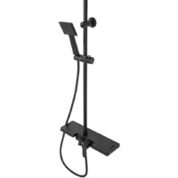 Душевая система  Rea Bravo REA-P0636 (черный) - Превью изображения №3 — Интернет-магазин Time-Shop