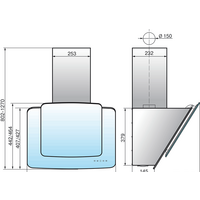 Кухонная вытяжка Elikor КВАРЦ 60П-1000-Е4Д (черный) (934343) - Превью изображения №7 — Интернет-магазин Time-Shop