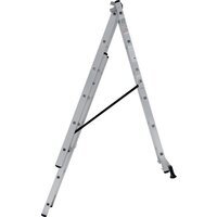 Лестница-стремянка Новая высота NV 123 алюминиевая трёхсекционная 3x6 ступеней - Превью изображения №6 — Интернет-магазин Time-Shop