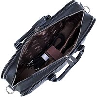 Мужская сумка Francesco Molinary 846-7148-BLK (черный) - Превью изображения №3 — Интернет-магазин Time-Shop