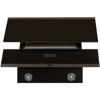 Кухонная вытяжка Krona Irida 600 Black Push Button - Превью изображения №3 — Интернет-магазин Time-Shop