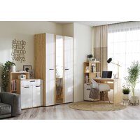 Тумба Стендмебель Санса КМ-01 1000 (белый/дуб сонома) - Превью изображения №4 — Интернет-магазин Time-Shop