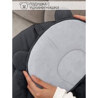 Шезлонг Amarobaby Teddy Swing AB24-22TED/09 (черный) - Превью изображения №24 — Интернет-магазин Time-Shop