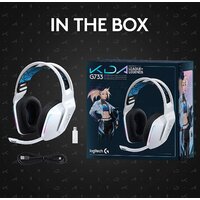 Наушники Logitech G733 Lightspeed Wireless K/DA League of Legends - Превью изображения №7 — Интернет-магазин Time-Shop
