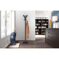 Вешалка для одежды Sheffilton SHT-CR15 986267 (коричневый/черный муар) - Превью изображения №6 — Интернет-магазин Time-Shop