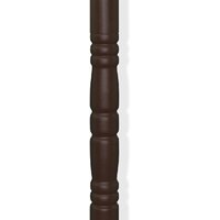 Вешалка для одежды Sheffilton SHT-CR15 986267 (коричневый/черный муар) - Превью изображения №5 — Интернет-магазин Time-Shop