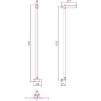 Полотенцесушитель Сунержа Лайк EU50 1200x50 00-0213-1200 - Превью изображения №3 — Интернет-магазин Time-Shop